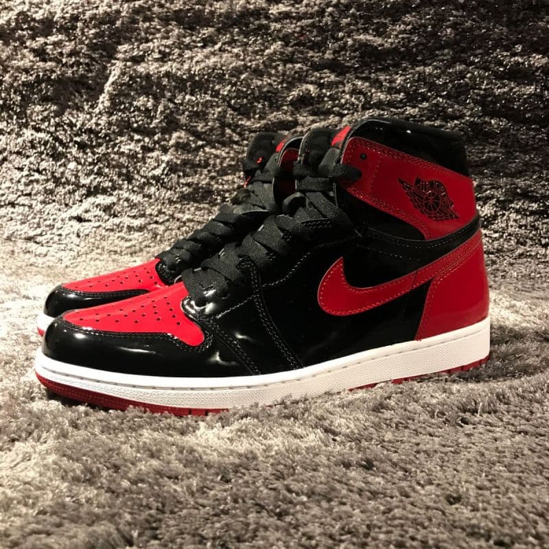 Nike Air Jordan 1 Retro High OG Patent Bred