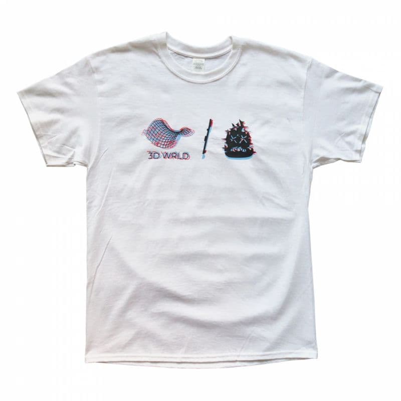 “RADIAL GLITCH” Tee - White