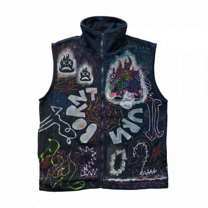 1/1 “DISCHARGE” Fleece Vest