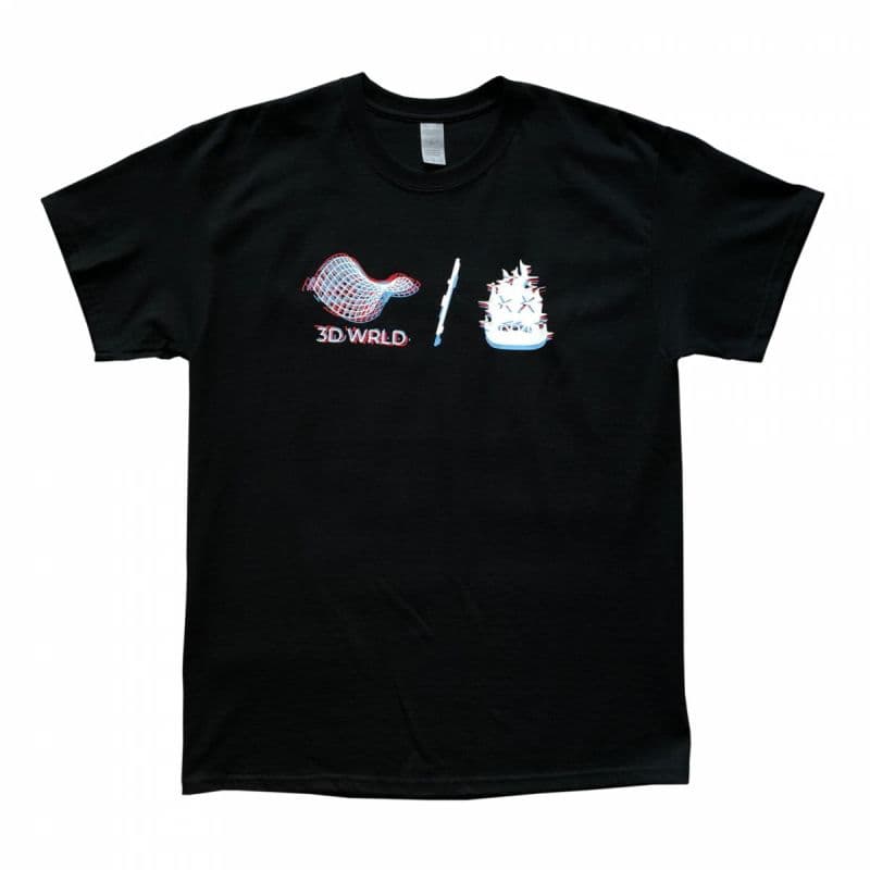 “RADIAL GLITCH” Tee - Black