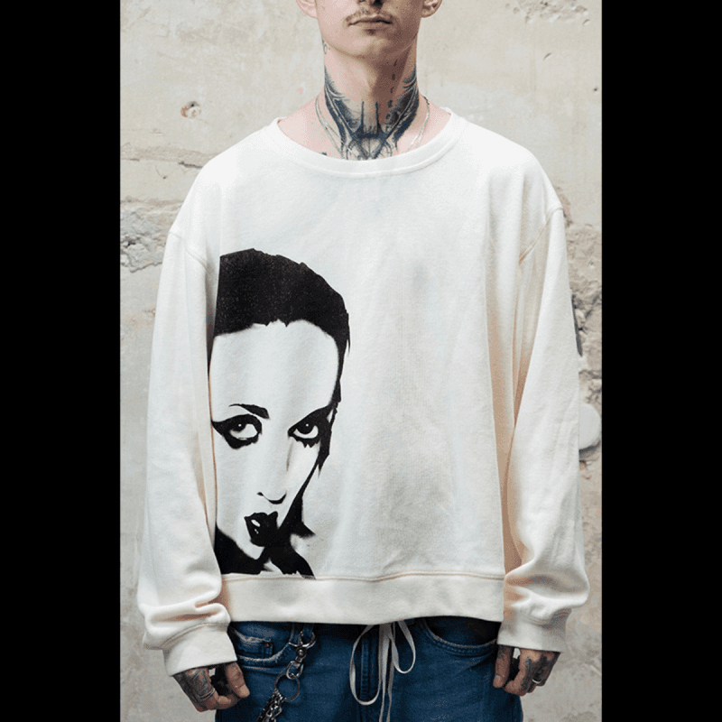 Madonna Sweatshirt - Off white