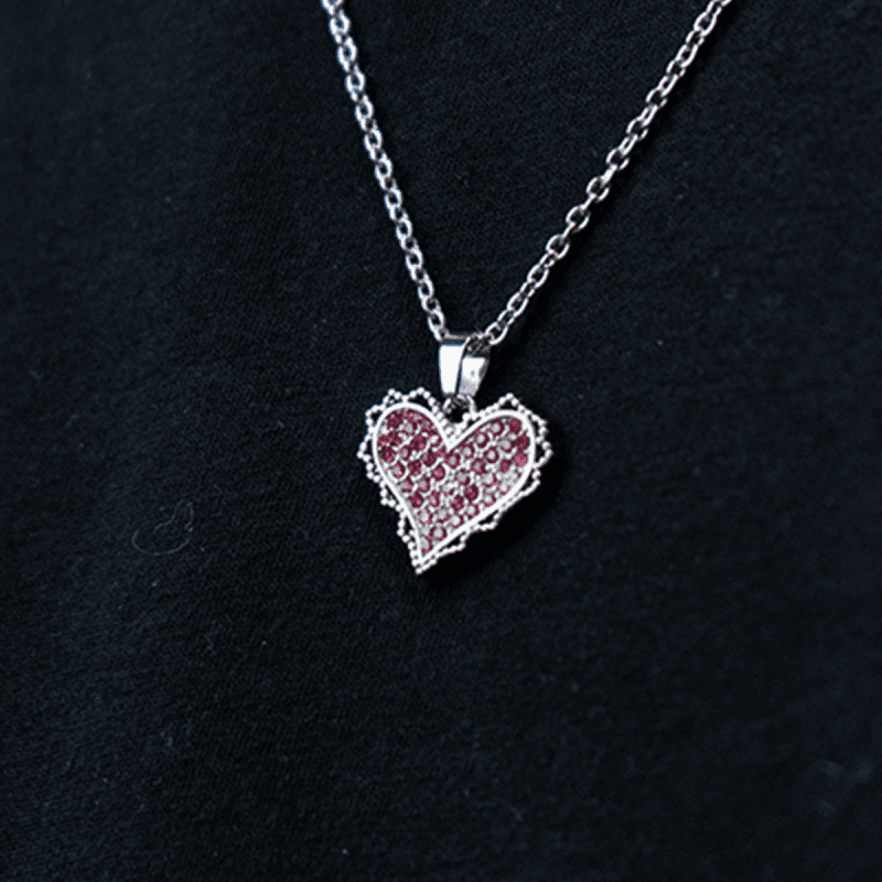 Burning Heart Necklace