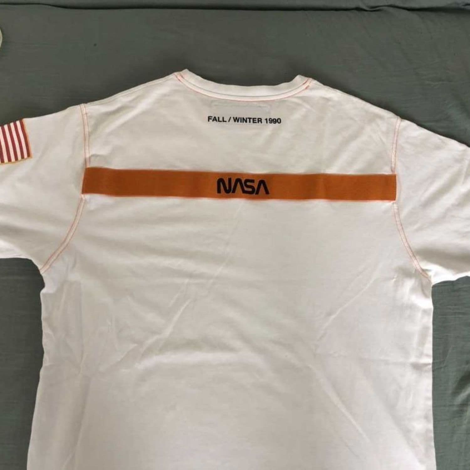 HERON PRESTON NASA Couples Cotton T-Shirts