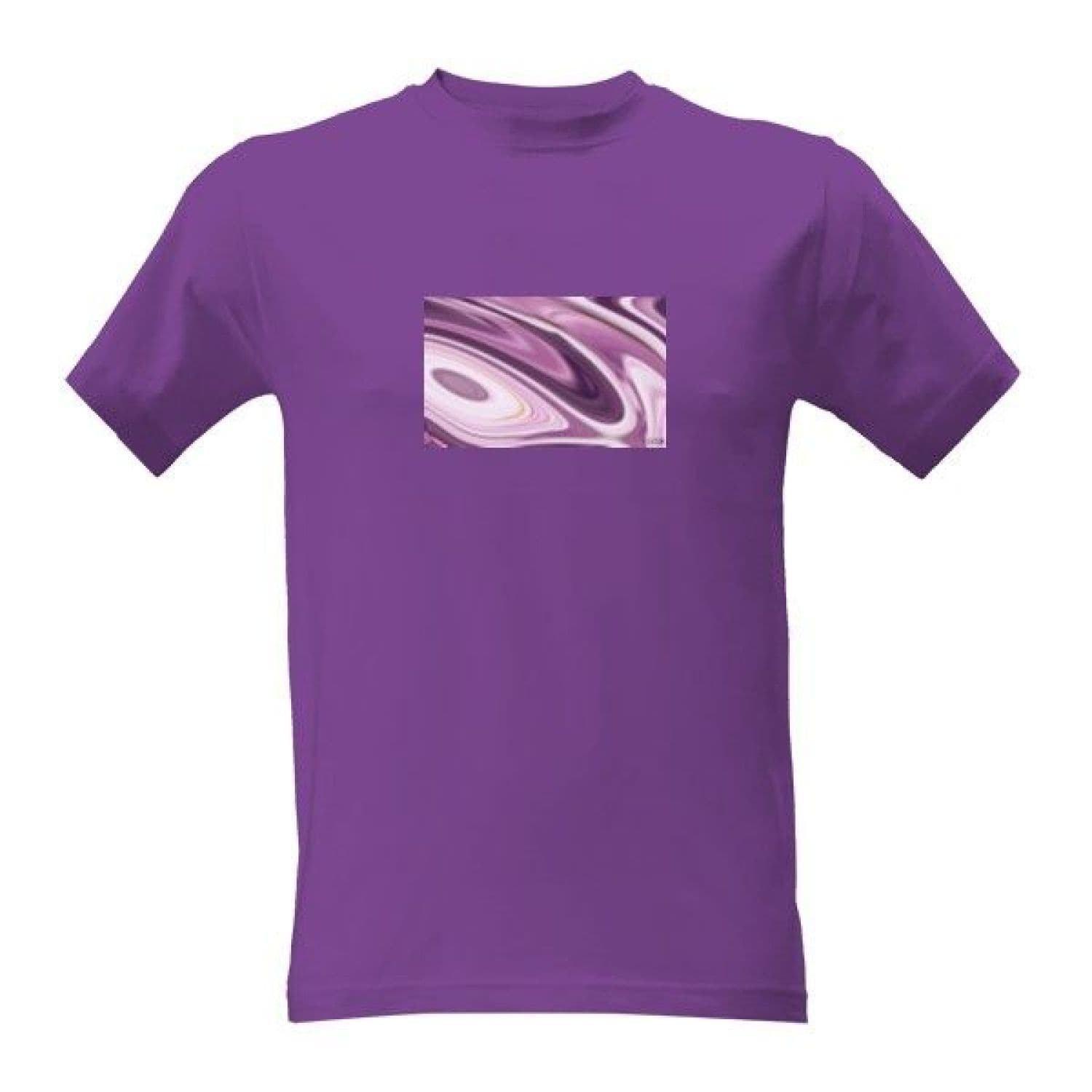 purple art tee.