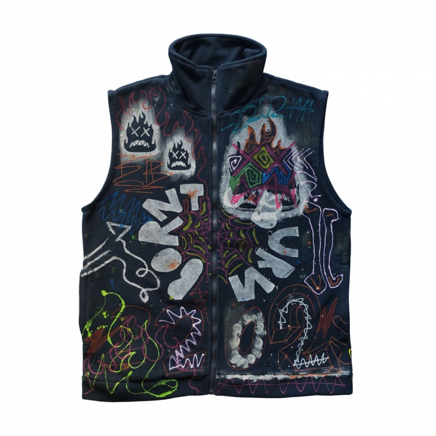 1/1 “DISCHARGE” Fleece Vest