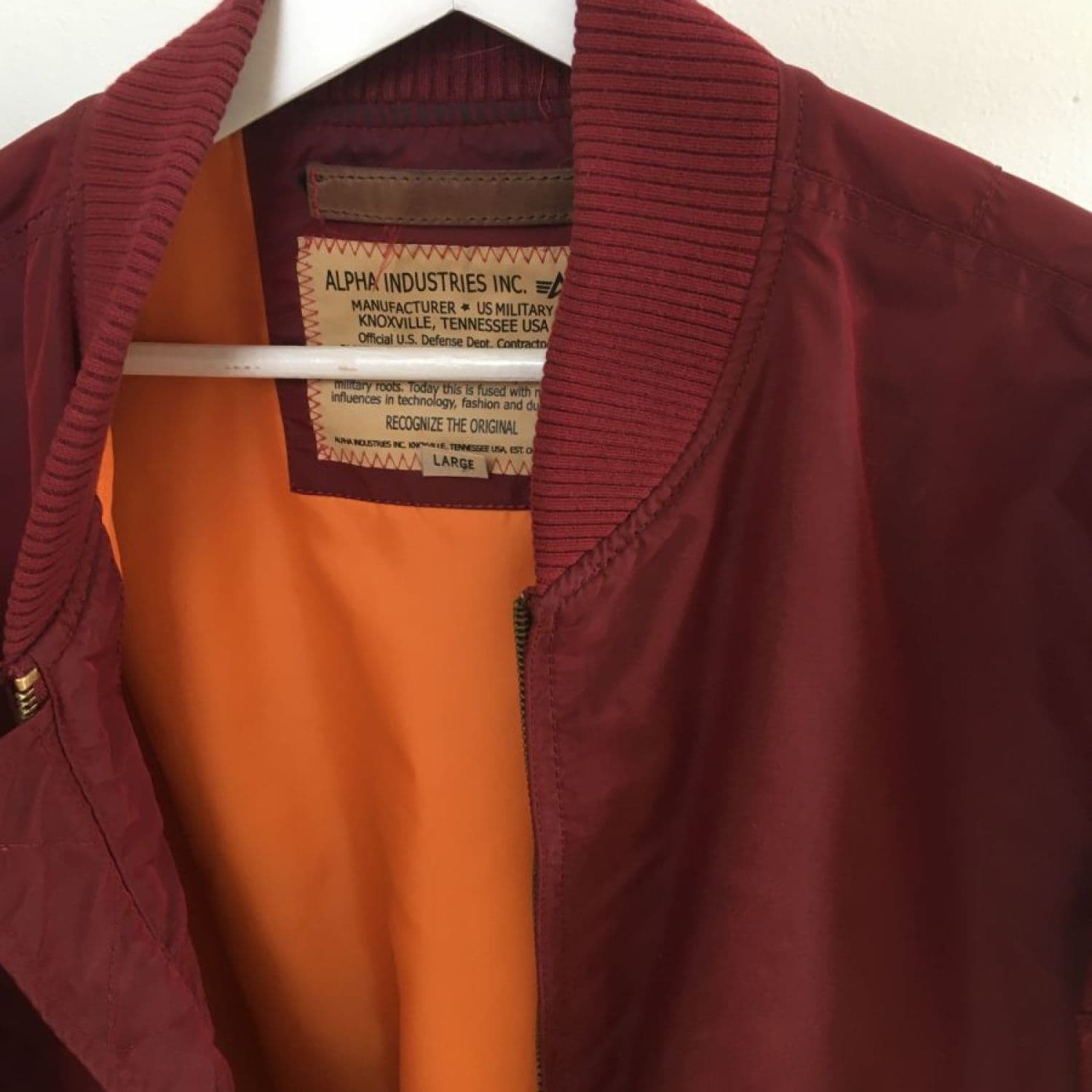 ALPHA INDUSTRIES bomber jacket