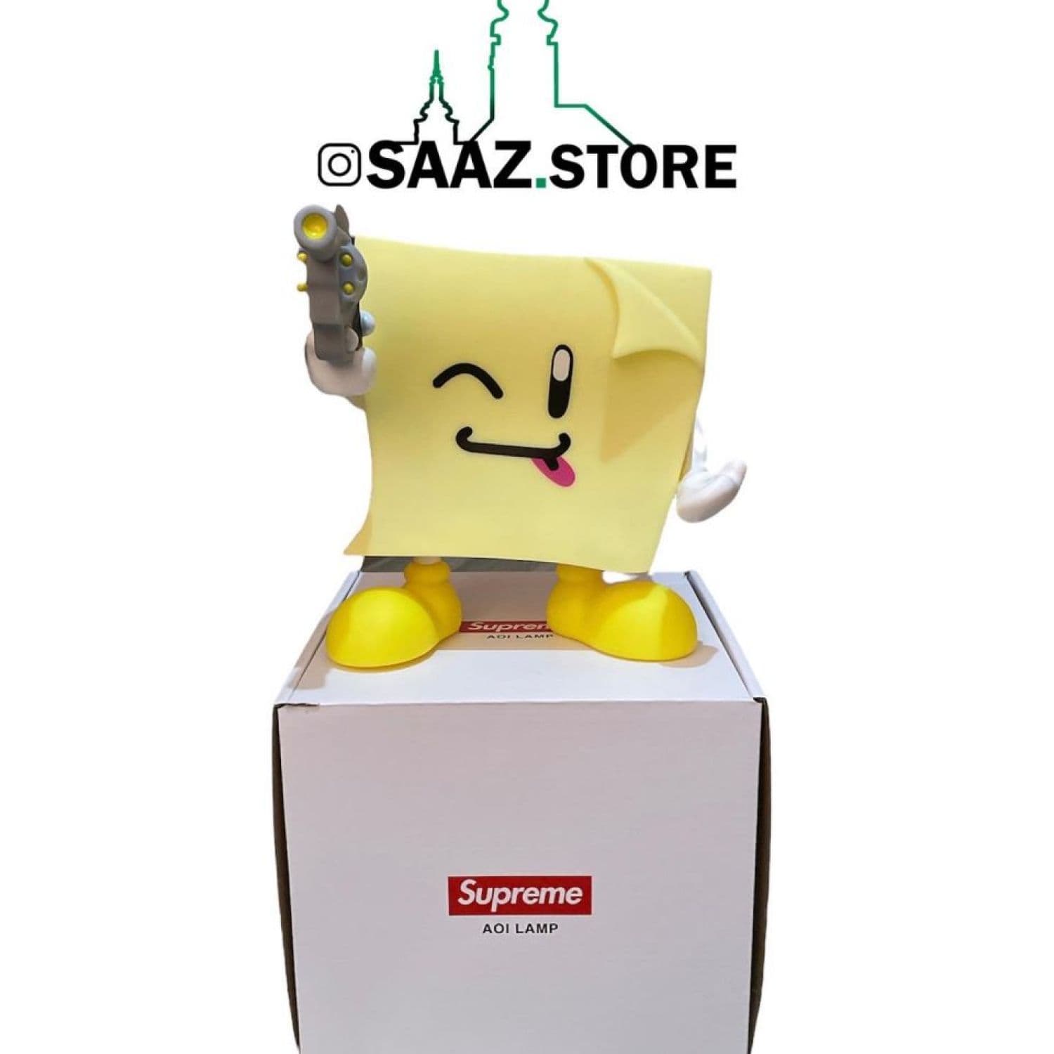 Supreme Sticky Note Molded Lamp