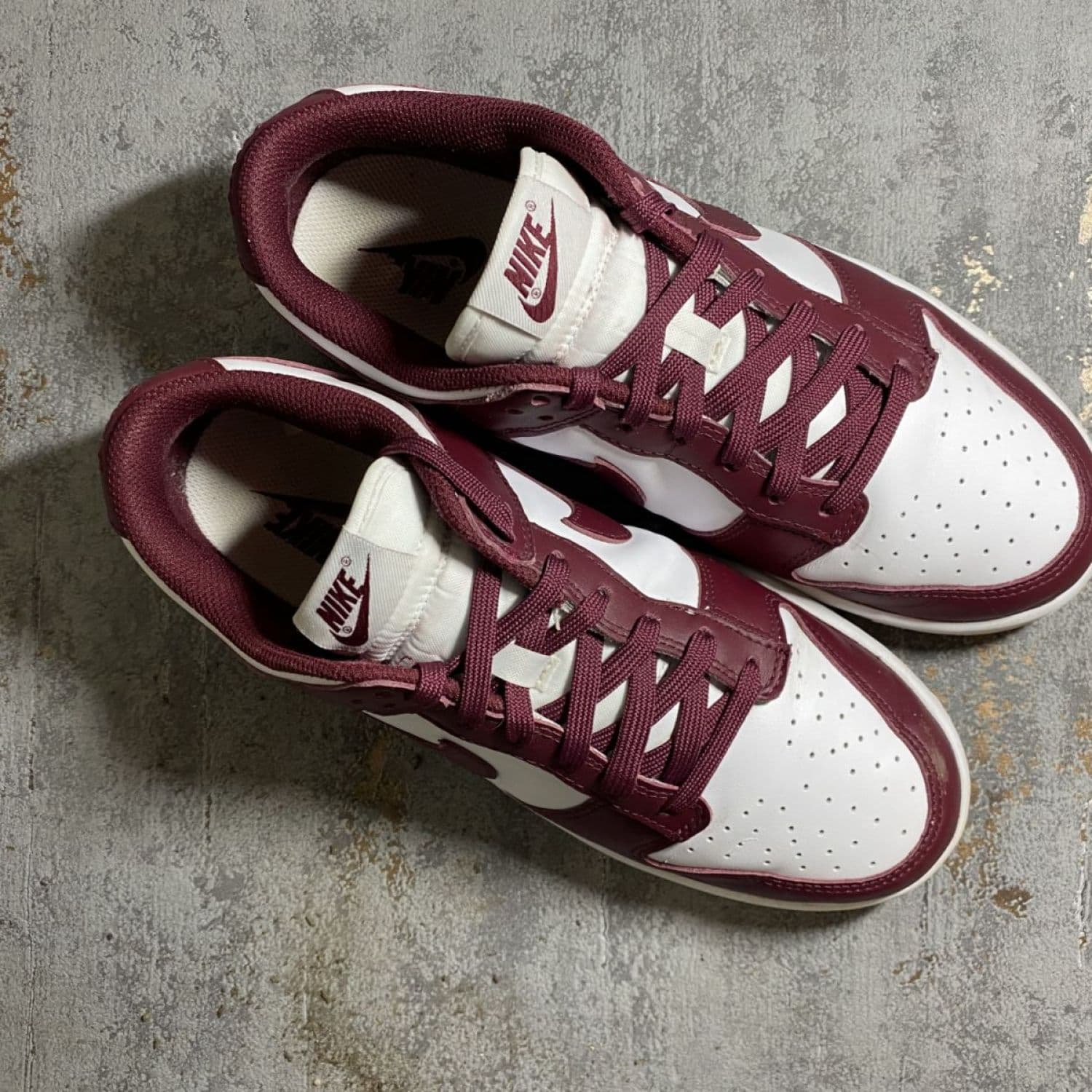 Dunk low bordeaux