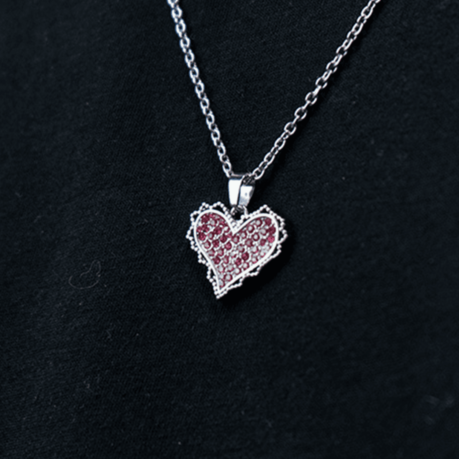 Burning Heart Necklace