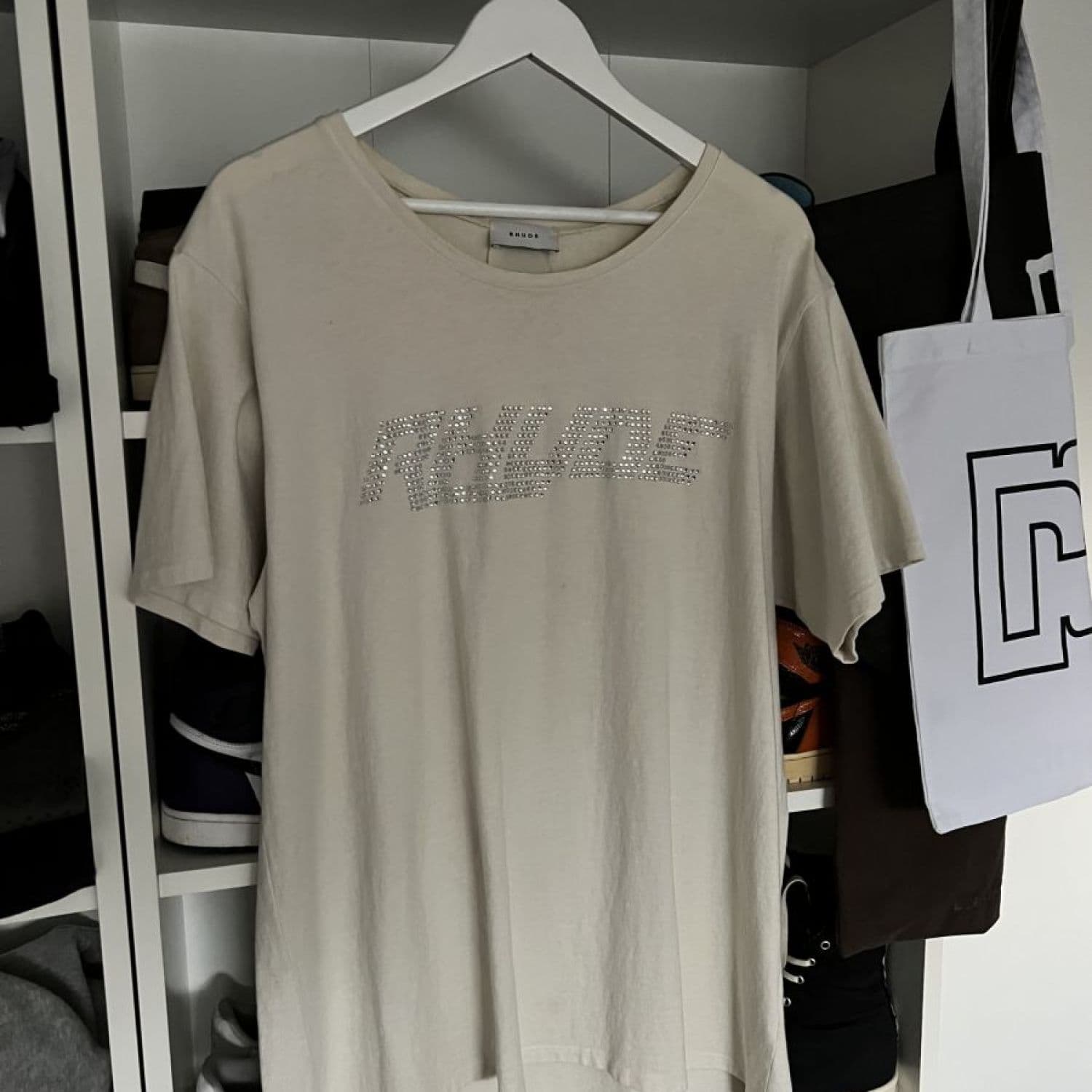 Rhude x Swaroski tee
