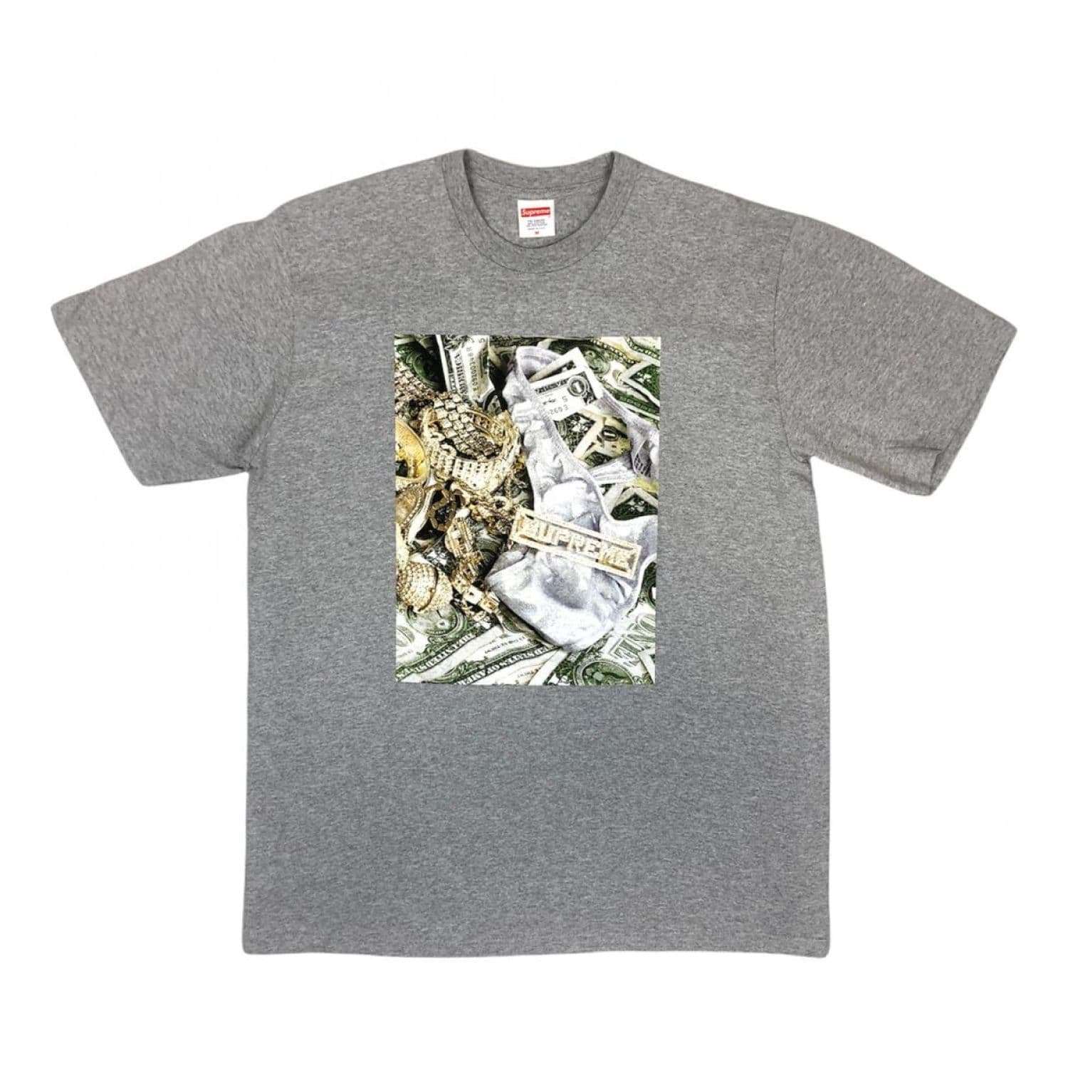 SUPREME Bling tee “grey”