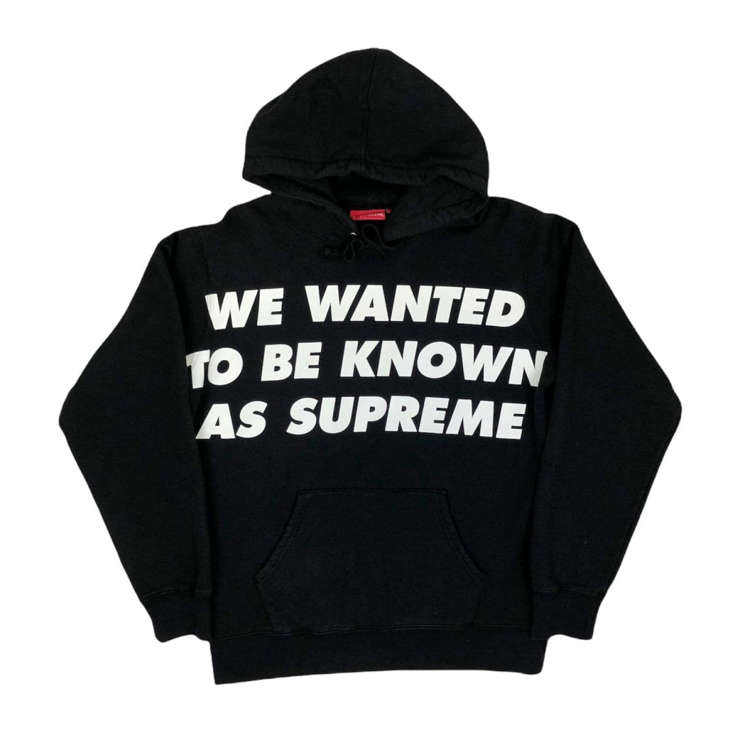 SUPREME Known As hoodie “black”
