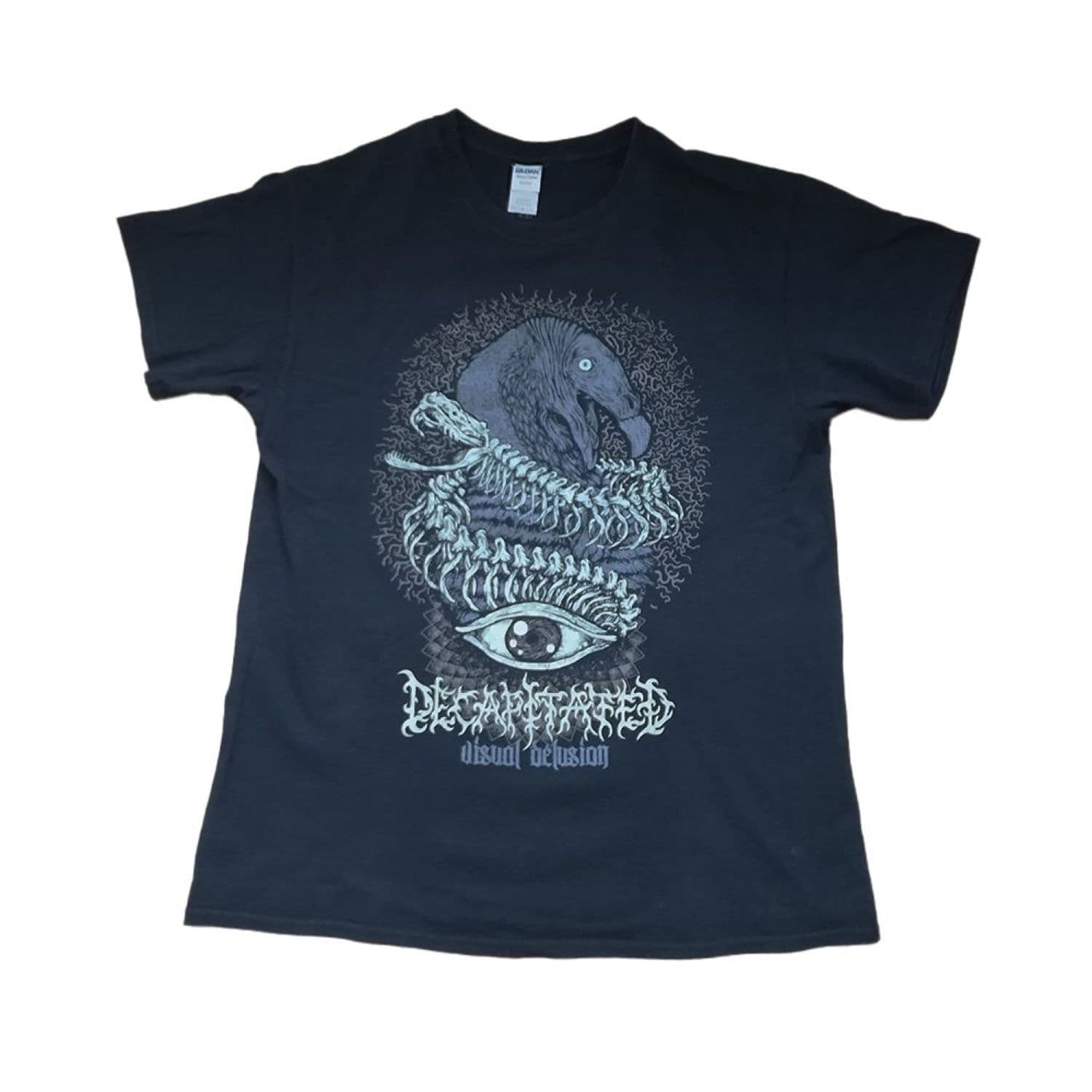 decapitated visual delusion tee