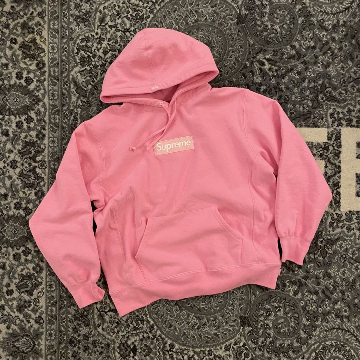 Supreme Boxlogo Hoodie Pink 2021