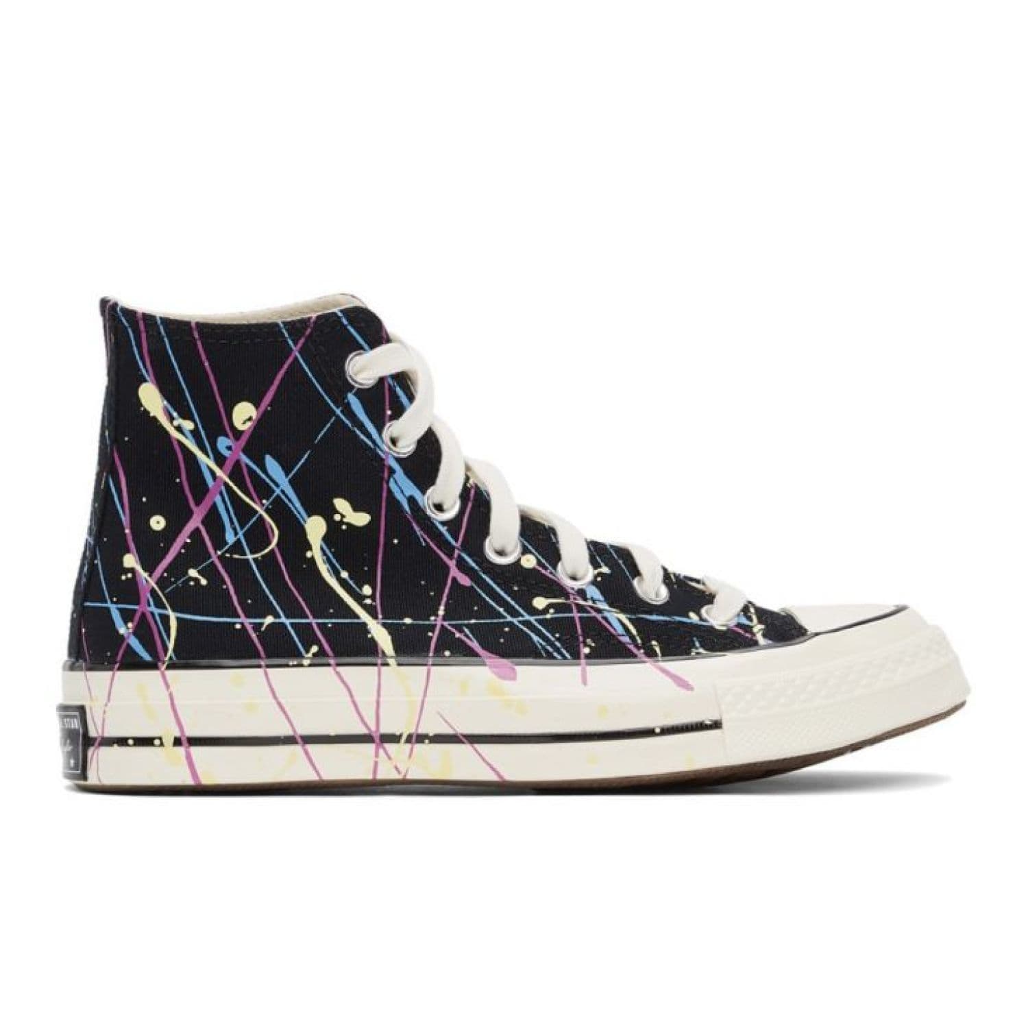 CONVERSE Black Archive Paint Splatter Chuck 70
