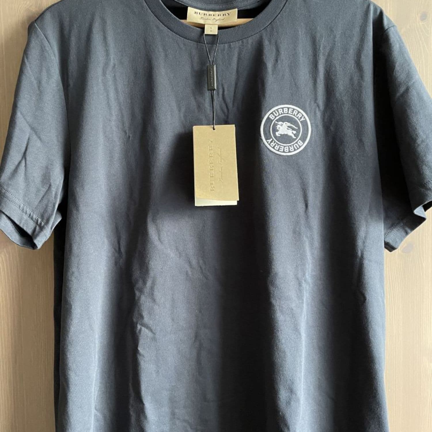 Burberry Embroidered Logo Tee