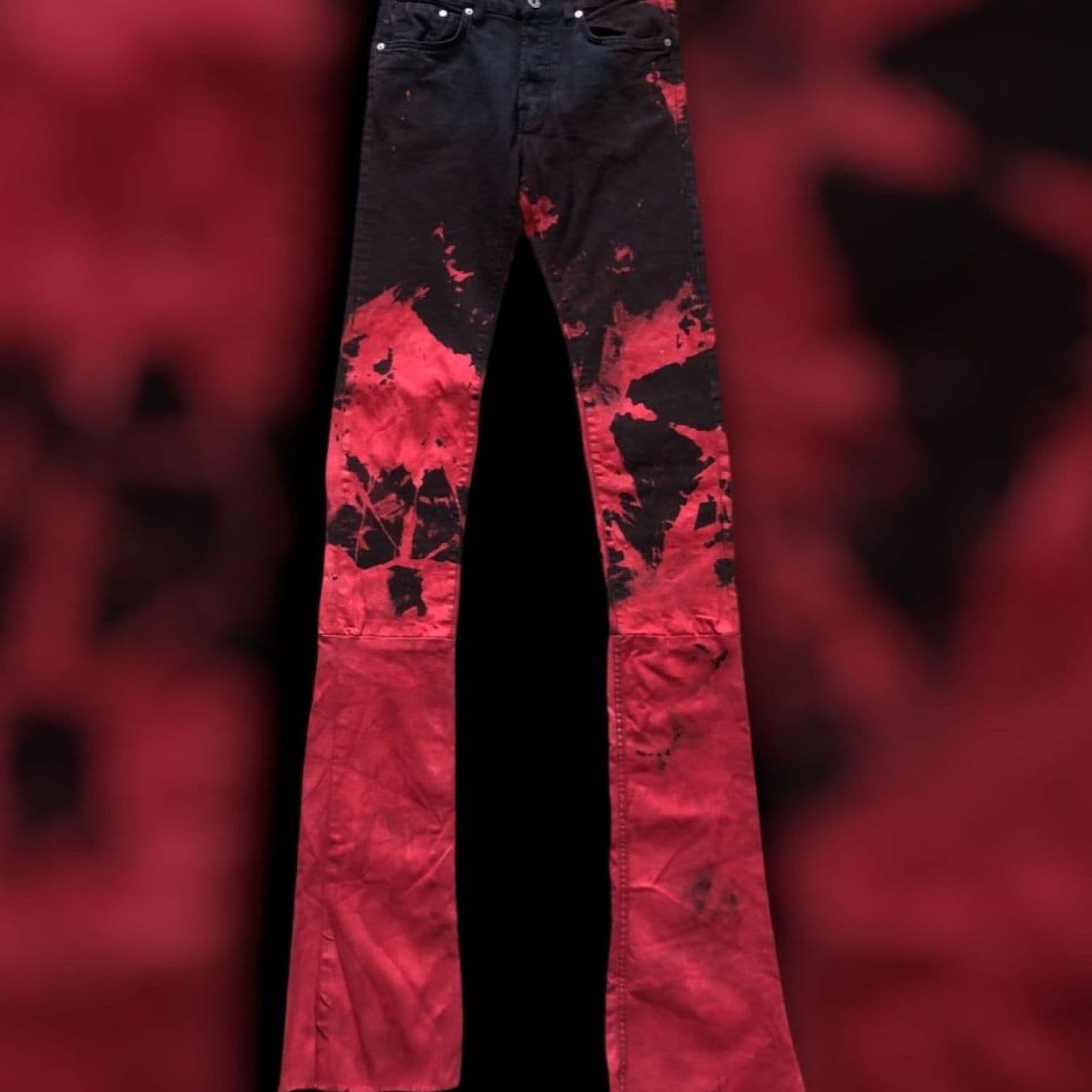 “STACKED” CUSTOM JEANS