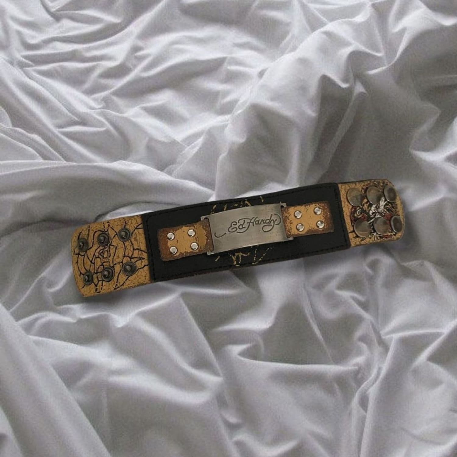 Ed hardy leather band