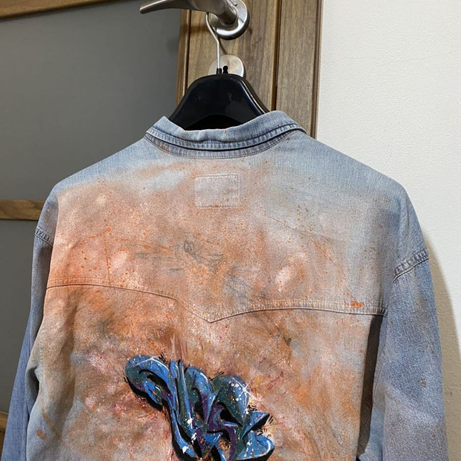 Custom graffity jacket