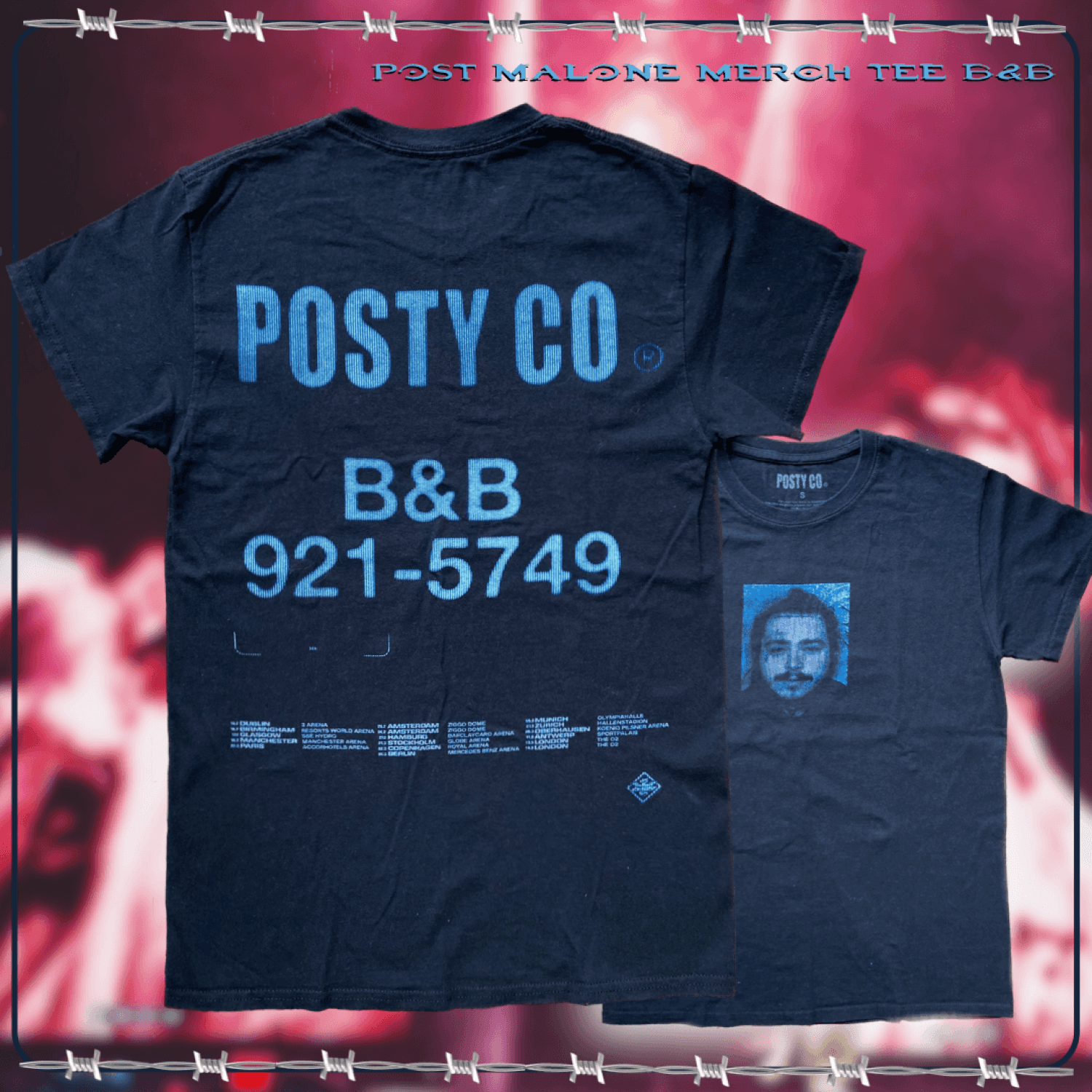 Post Malone Merch Tee