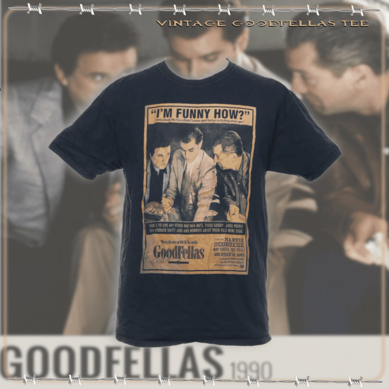 Vintage The GoodFellas Movie Tee