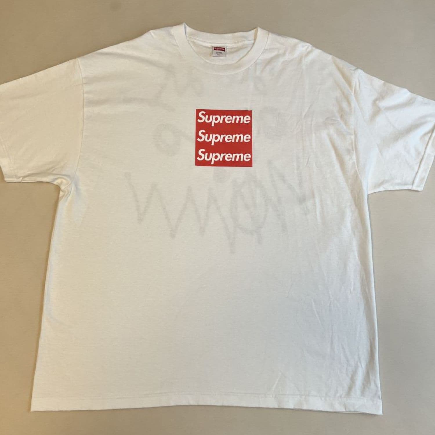 Asspizza x Supreme Triple Box Logo