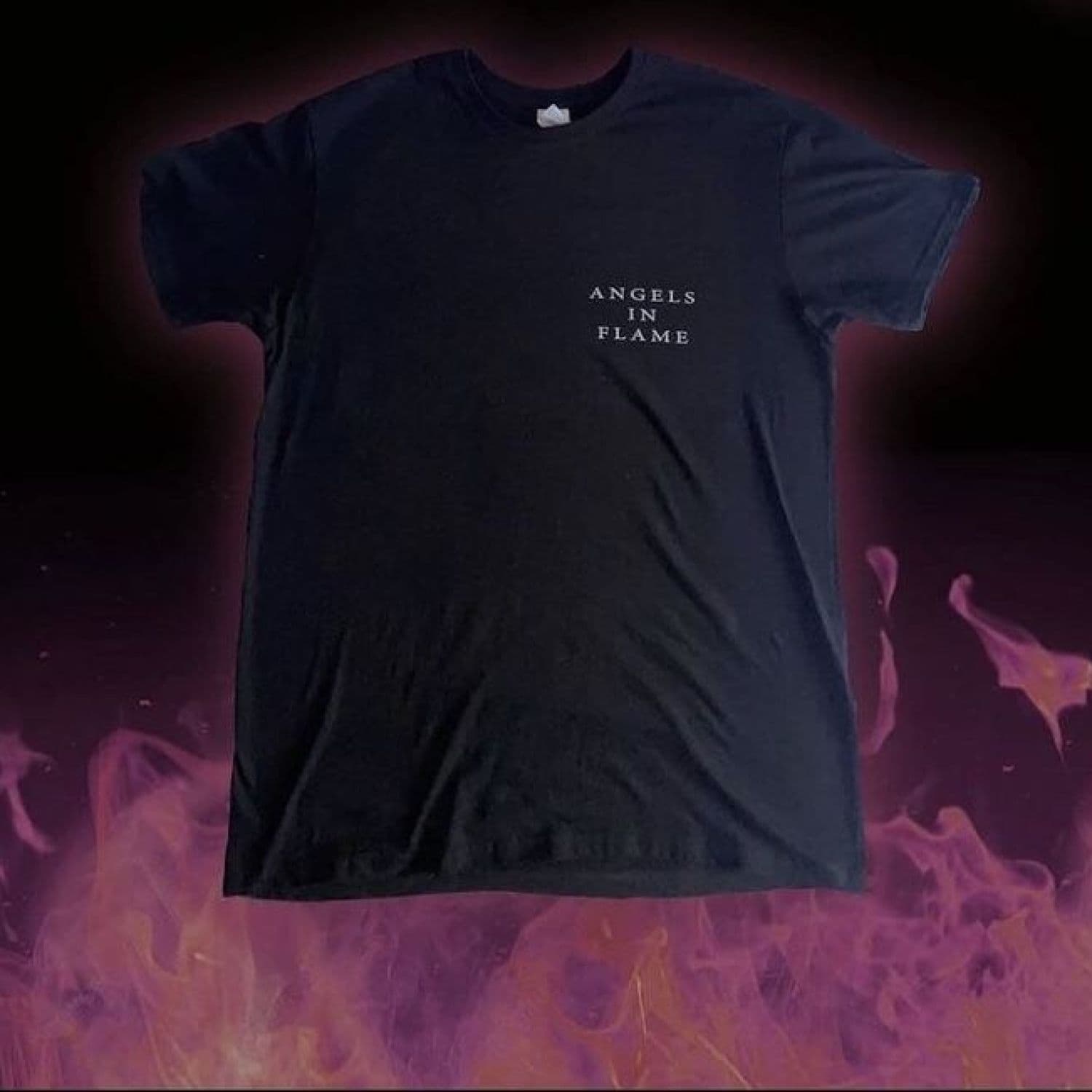 Purple flame tee