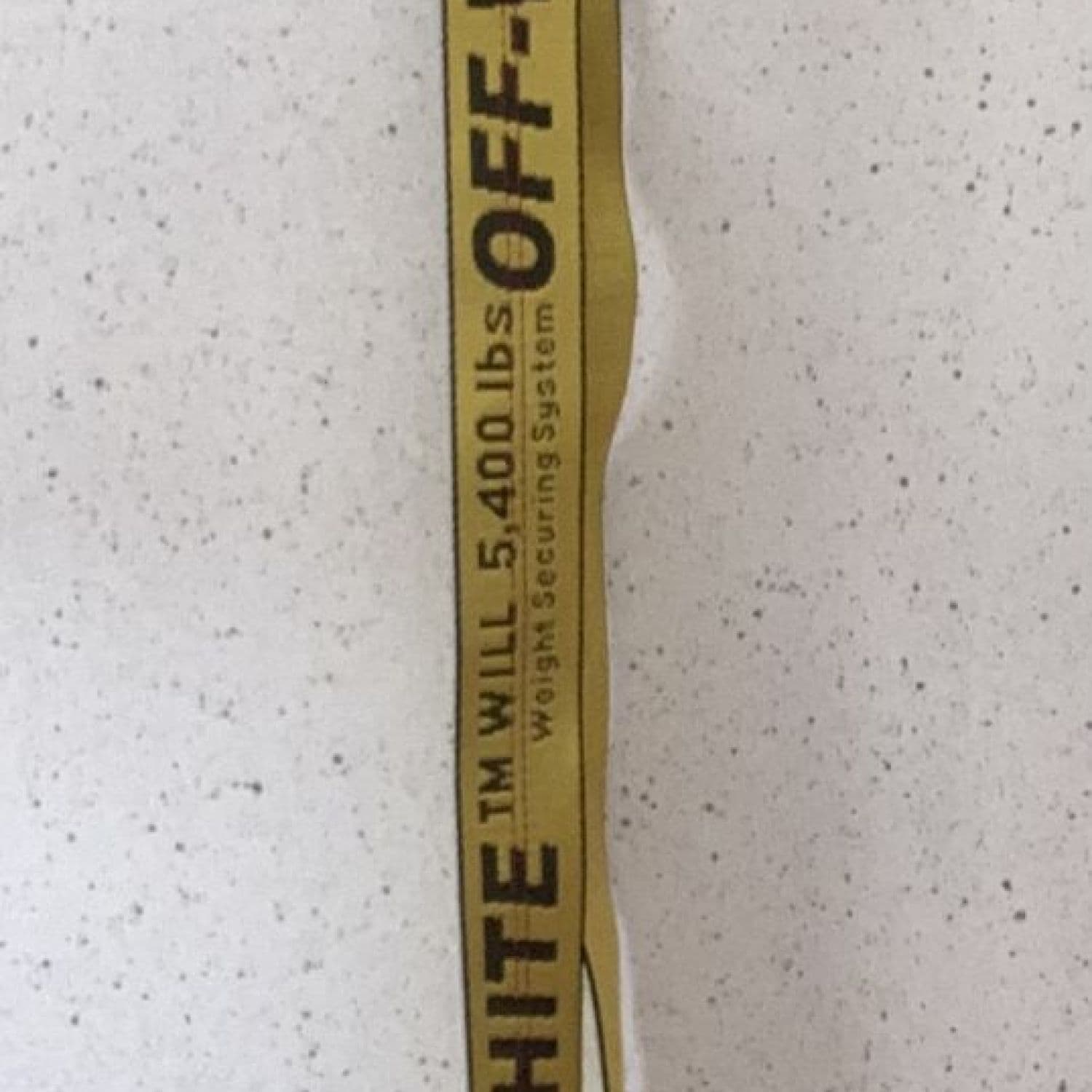 Off-white belt