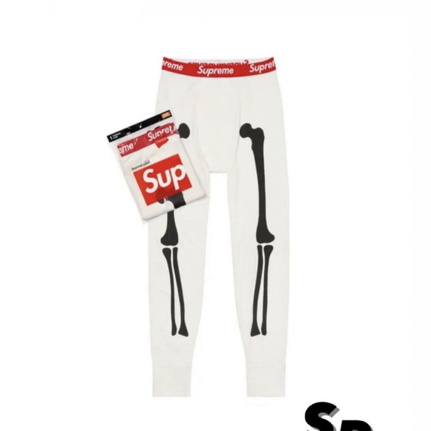 Supreme/Hanes Bones Thermal Pant🦴