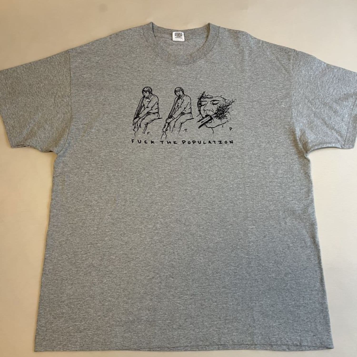 FTP Shotgun Tee Heather Gray