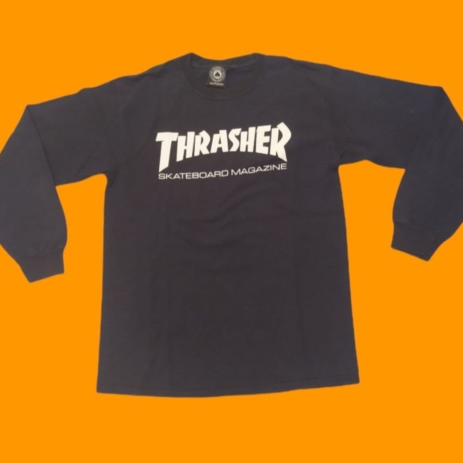 Thrasher Skate Mag Longsleeve (Black)