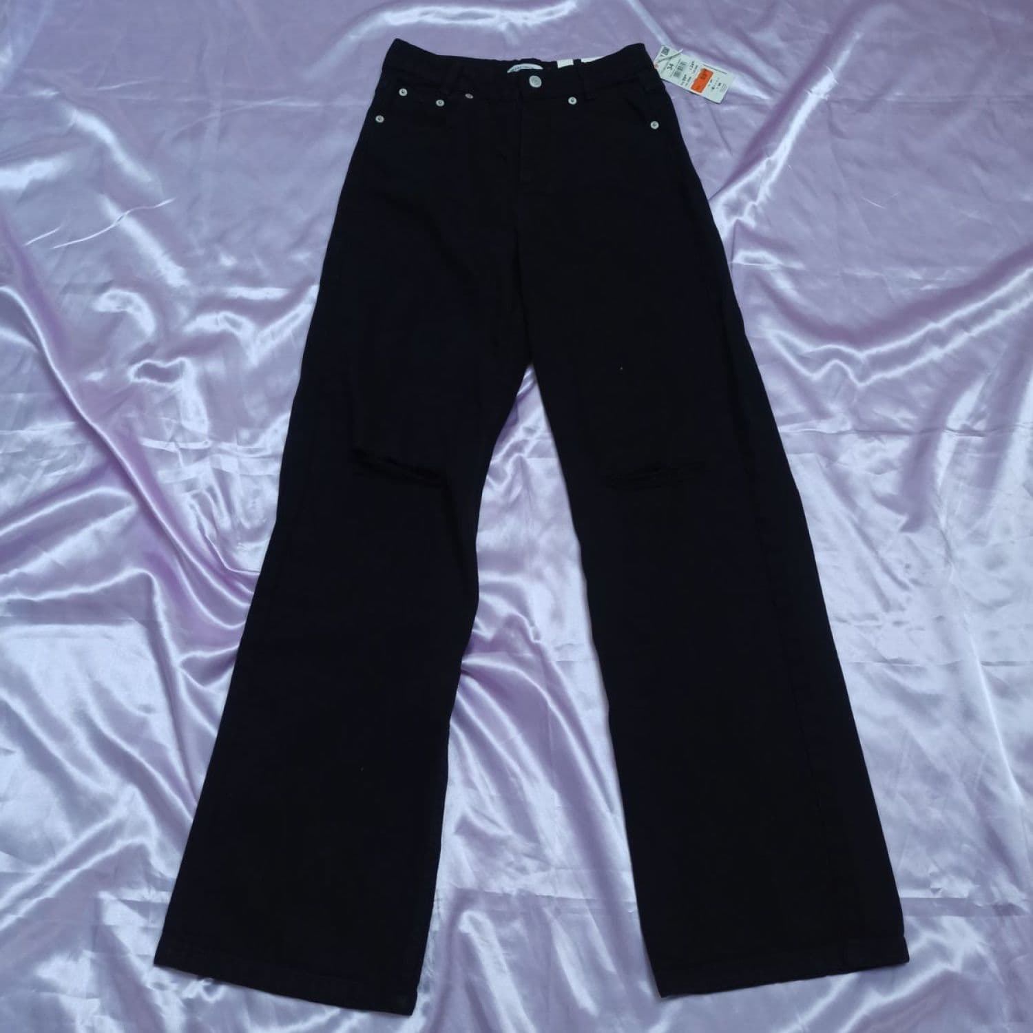 Wide leg zvonové rifle XS