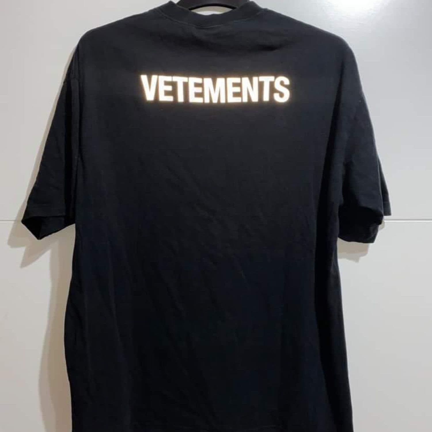 Vetements 3M Reflective STAFF T-Shirt