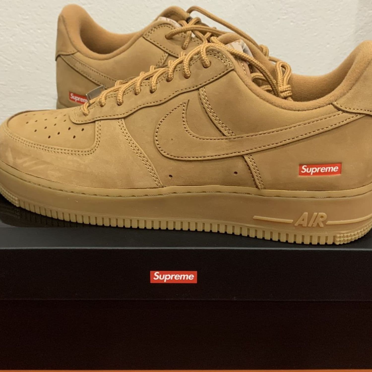 Supreme air force 1 flax