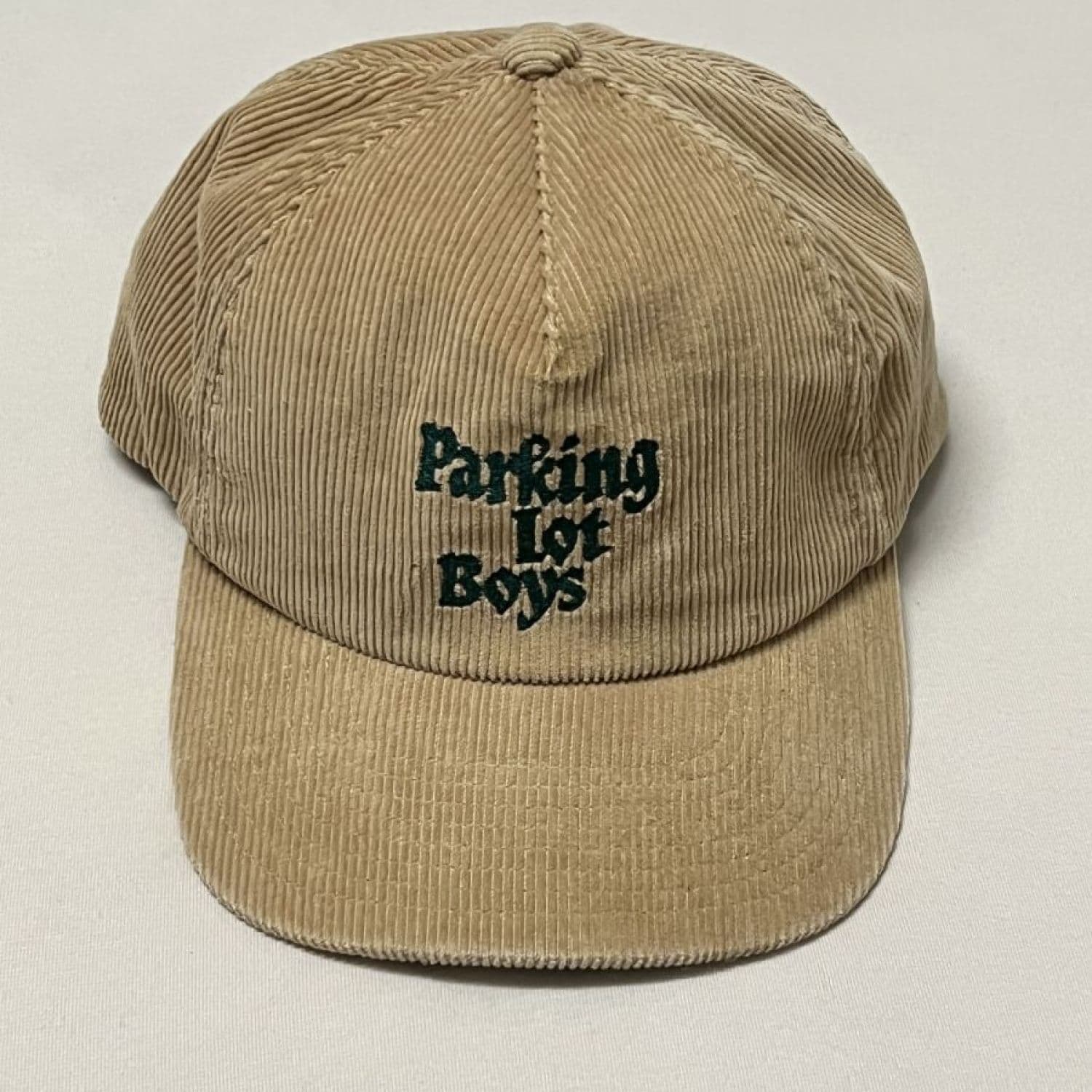Parking Lot Boys Corduroy Beige Cap