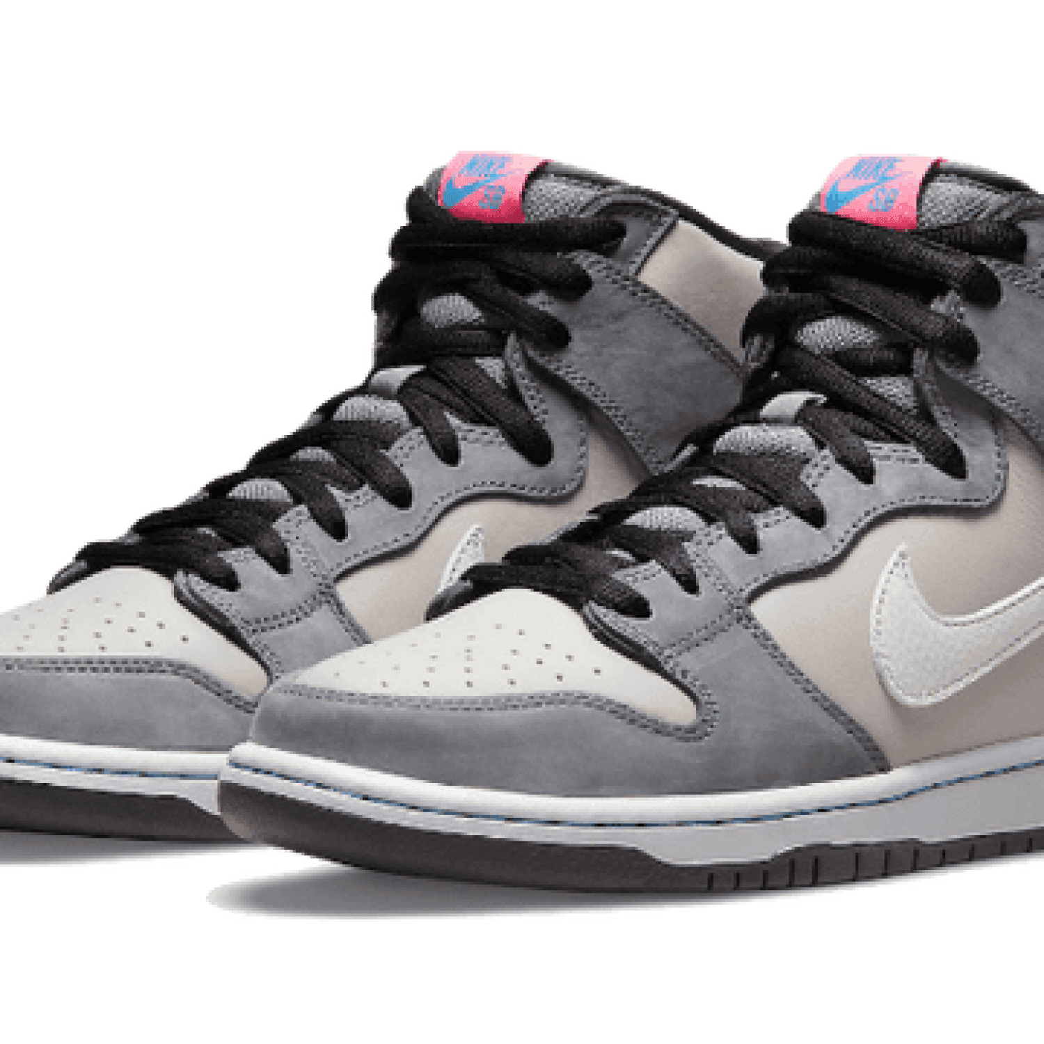 Nike SB Dunk High Medium Grey Pink