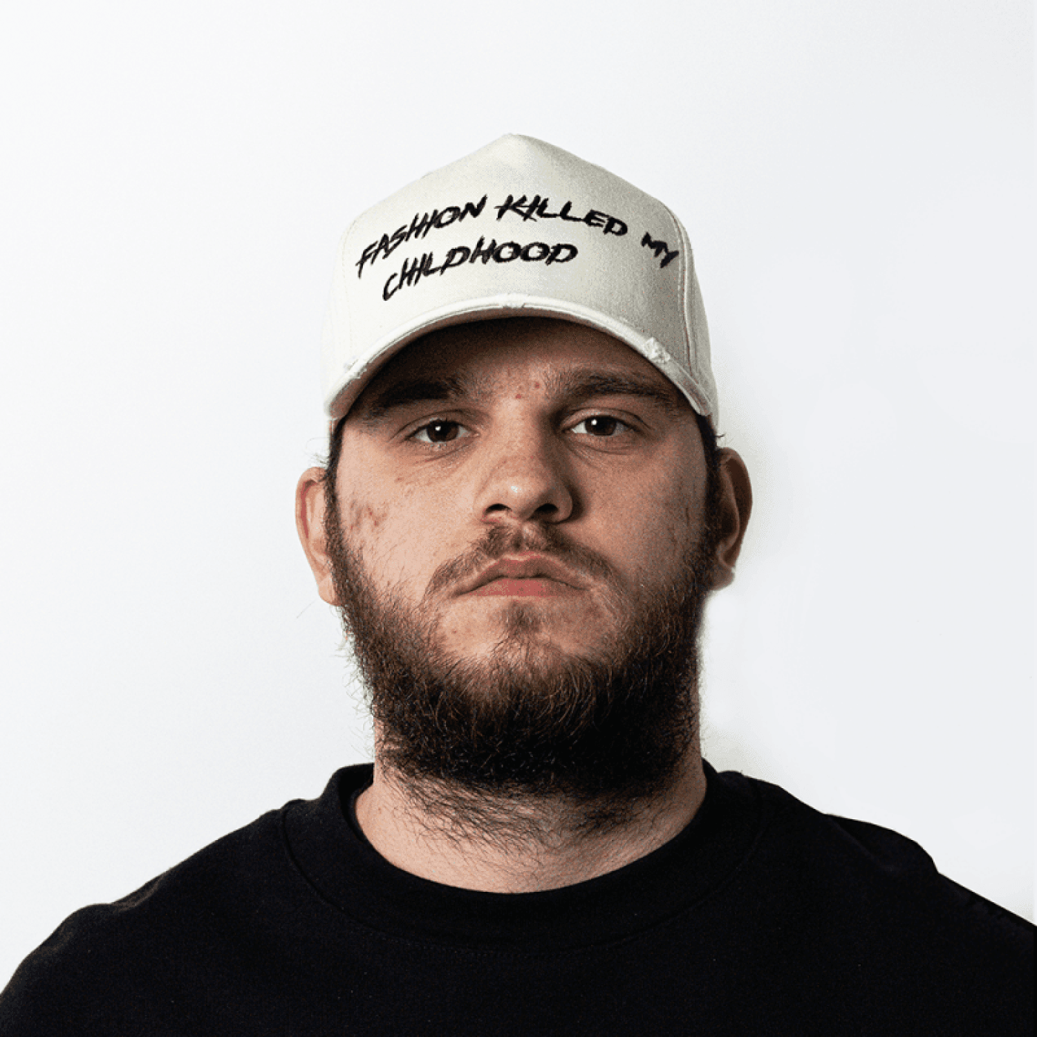 Fashion Killed My Childhood Cap - Beige