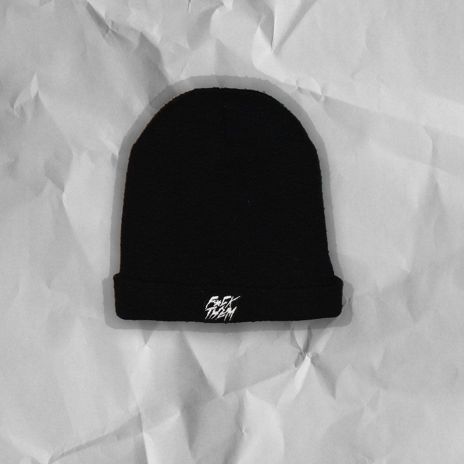 FckThem Cap - Black