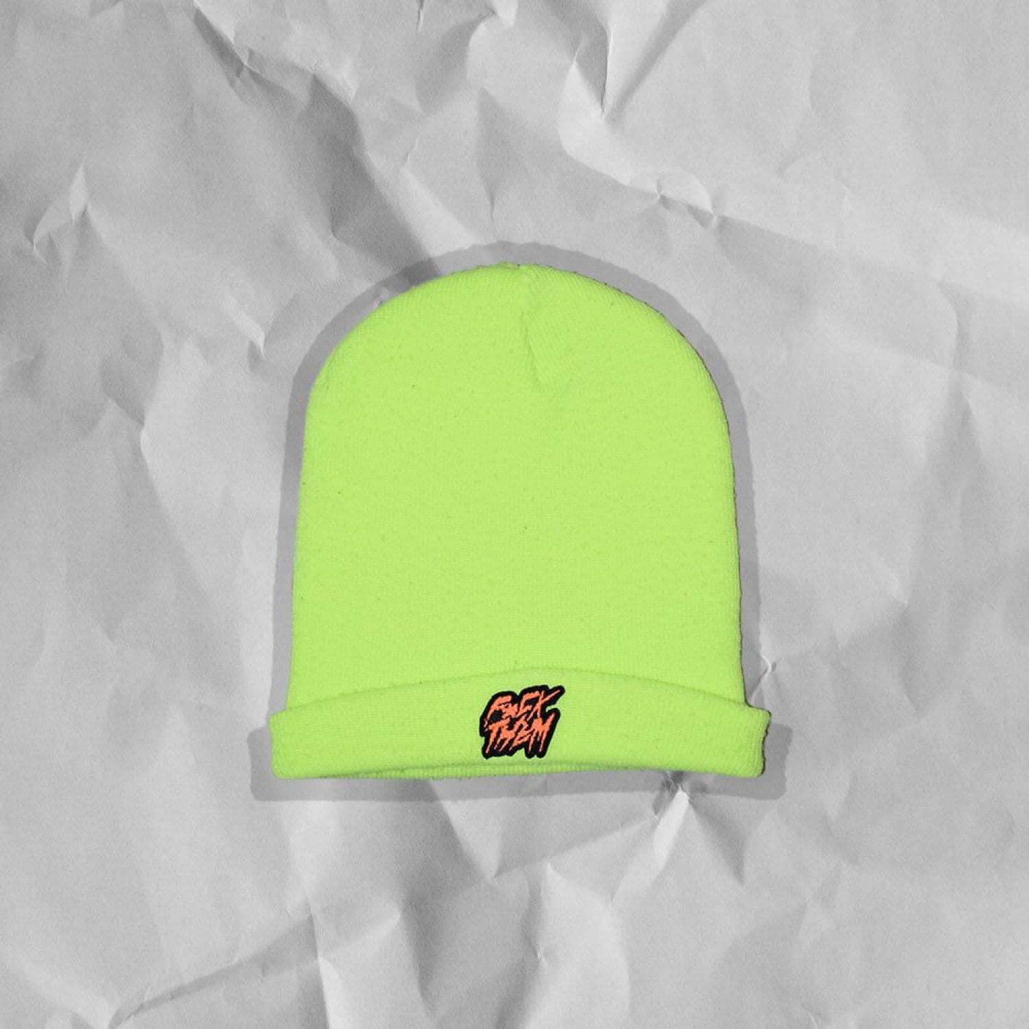 FckThem Cap - Neon