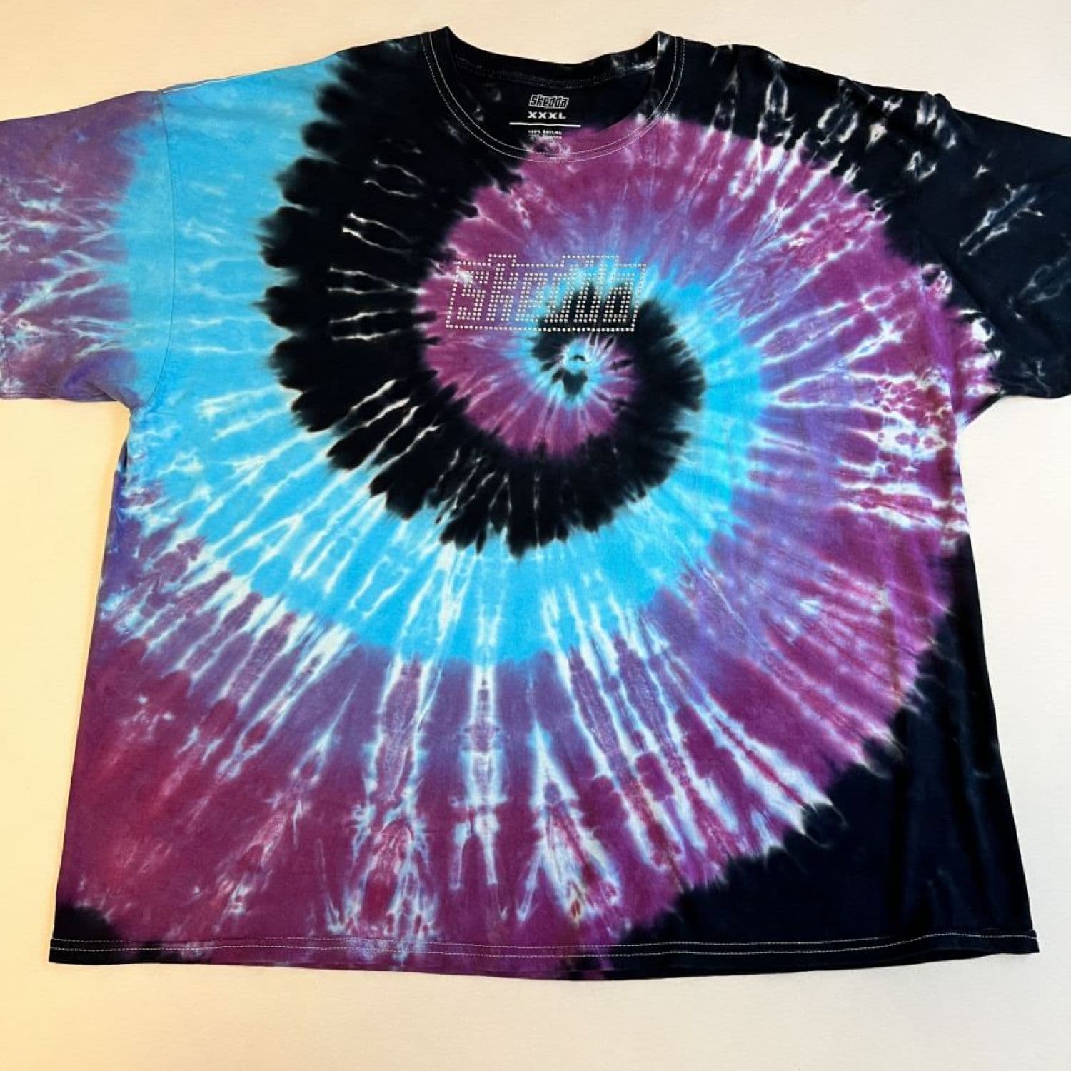 Skedda Tie Dye Rhinestone Tee
