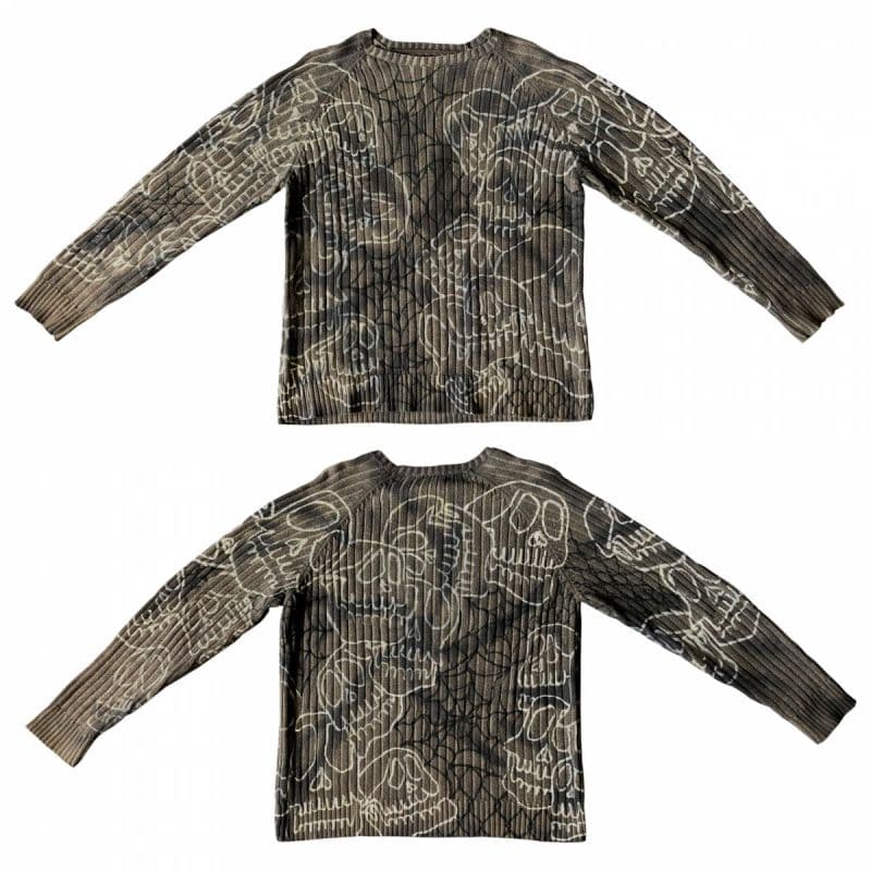 1/1 “FULL SKULL” Knitted Sweatshirt